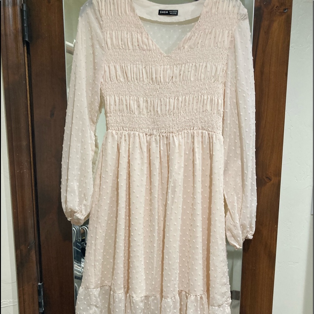 White/cream  dress